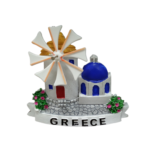 Tουριστικό μαγνητάκι Souvenir – Σετ 12pcs - Resin Magnet - 678176