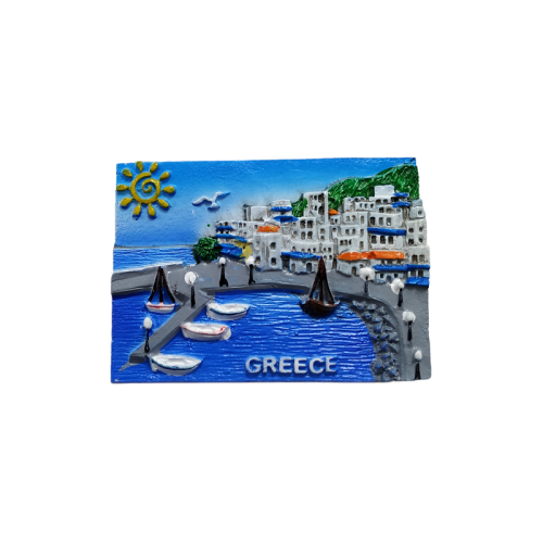 Tουριστικό μαγνητάκι Souvenir – Σετ 12pcs - Resin Magnet - 678274