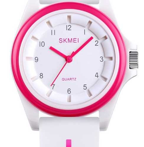 Αναλογικό ρολόι χειρός – Skmei - 1578 - 215781 - White/Pink