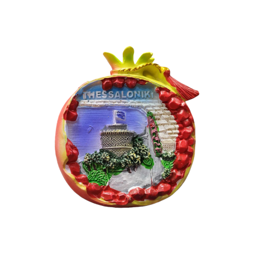 Tουριστικό μαγνητάκι Souvenir – Σετ 12pcs - Resin Magnet - Thessaloniki - 678141