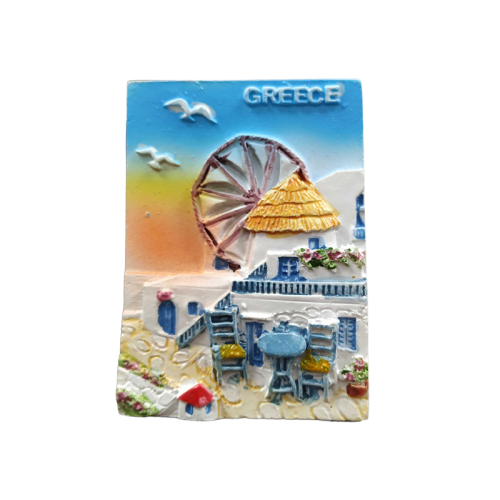 Tουριστικό μαγνητάκι Souvenir – Σετ 12pcs - Resin Magnet - 678262