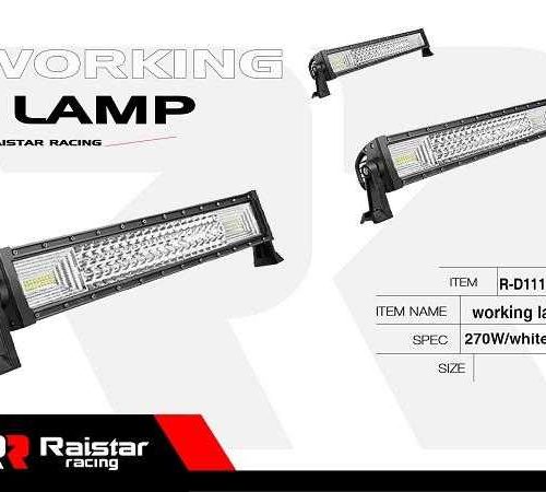 Προβολέας οχημάτων LED - Μπάρα - R-D11104M-B270 - 110629